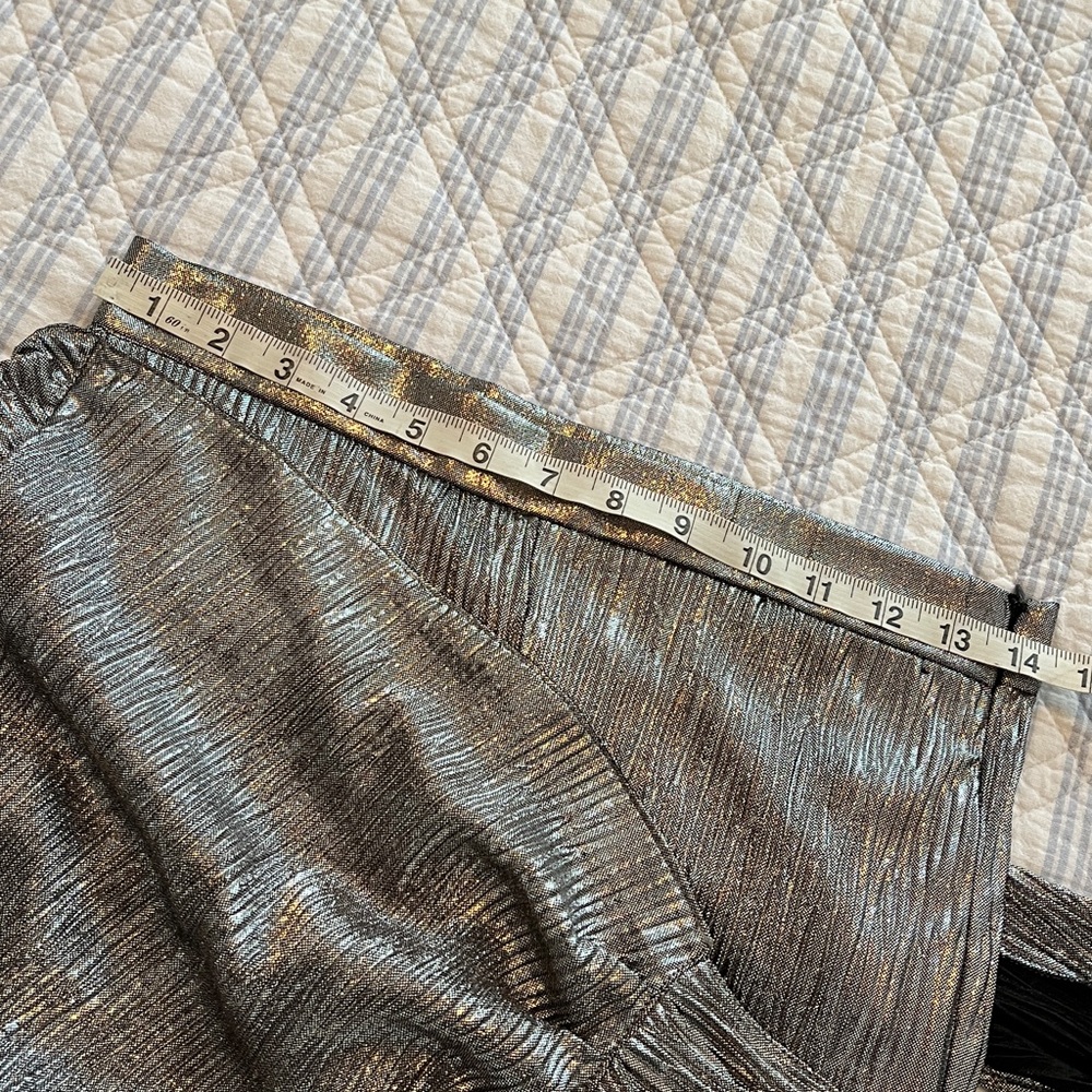 Zara Silver Sparkly Pants - Picture 9 of 9